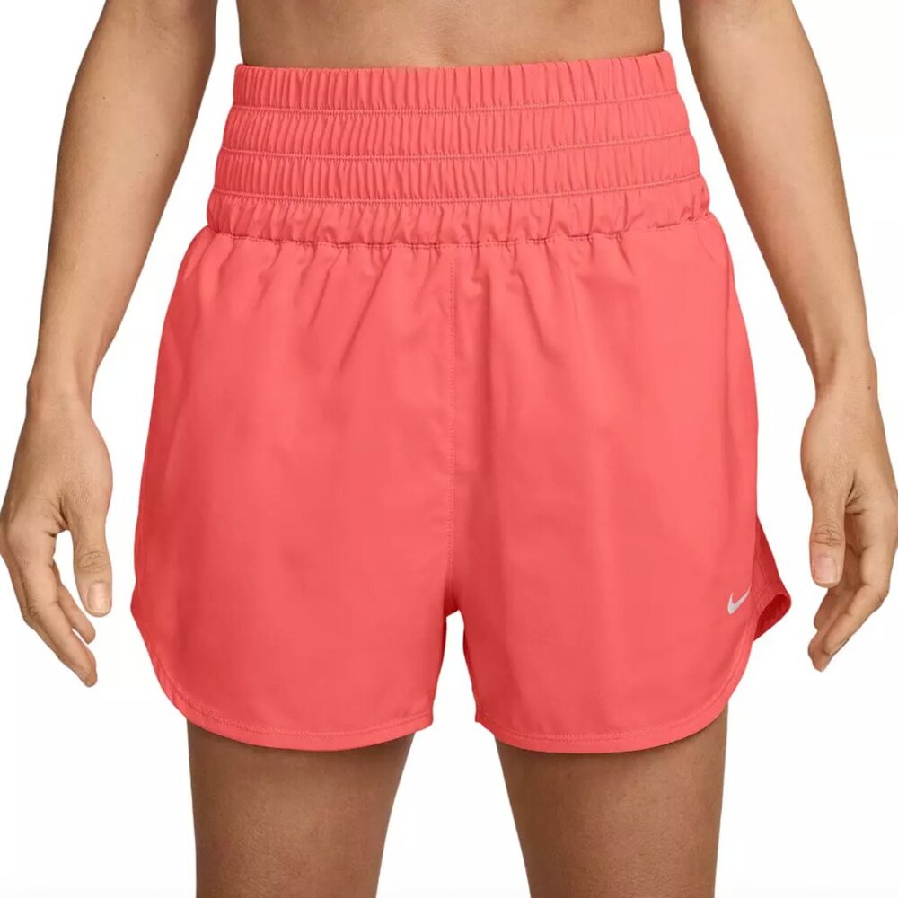 Nike Women's One Dri-FIT Ultra High-Waisted 3" Brief-Lined Shorts, Medium, NWT